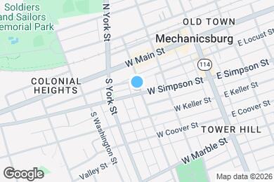 Map image of the property - 108 S High St