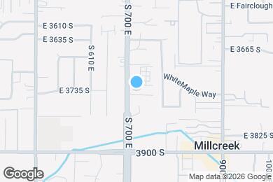 Map image of the property - 3739 S 700 E