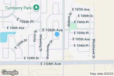 Map image of the property - 10551 Xanadu St
