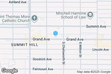 Map image of the property - 1009 Grand Ave