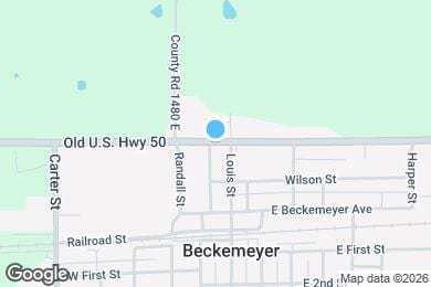 Map image of the property - 538 Old U.S. Hwy 50
