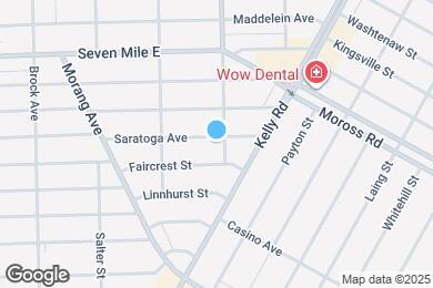 Map image of the property - This beautifully updated 3-bedroom, 1-bath single-family home is ready for move-in!