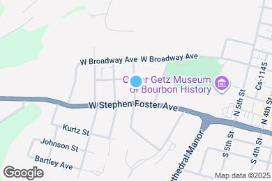 Map image of the property - 107 N Kennett Ave