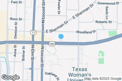 Map image of the property - 225 E University Dr