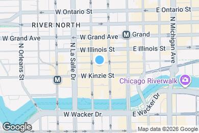 Map image of the property - 61 W Hubbard St