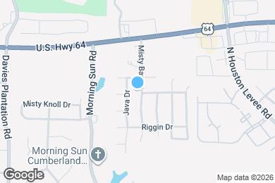 Map image of the property - 2811 Misty Bay Dr