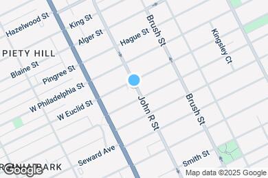 Map image of the property - 8333 John R St