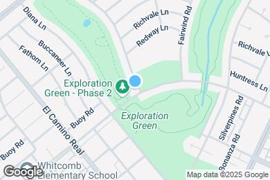 Map image of the property - 1315 Reseda Dr