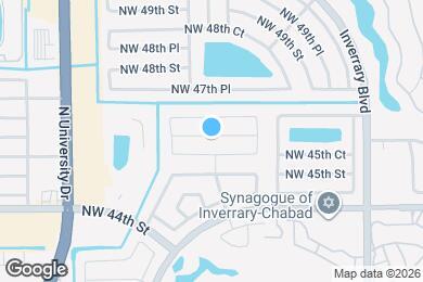 Map image of the property - 7200 NW 46th St