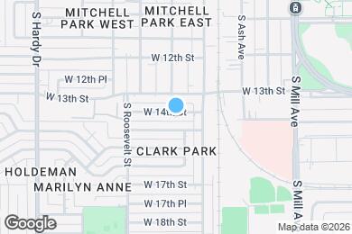 Map image of the property - 423 W 14th St