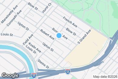 Map image of the property - 3665 Robert Ave