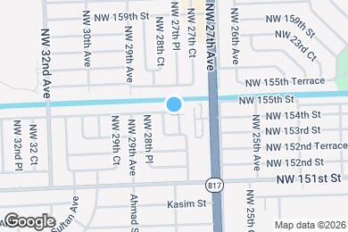 Map image of the property - 15420 NW 27th Pl