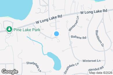 Map image of the property - 2971 Moon Lake Dr