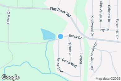 Map image of the property - 110 Belair Trail