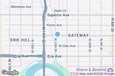 Map image of the property - 1231 Michigan Ave