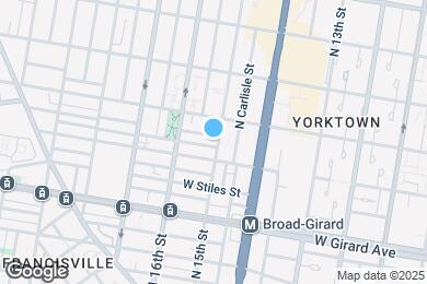 Map image of the property - 1503 W Seybert St