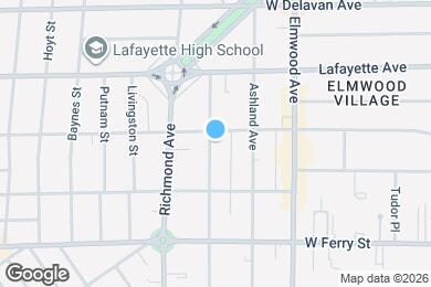 Map image of the property - 489 Norwood Ave