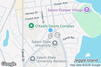 Map image of the property - 8 Loring Ave