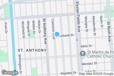 Map image of the property - 5765 Cameron Blvd