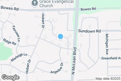 Map image of the property - 684 Fieldcrest Dr