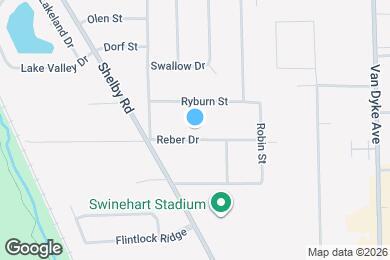 Map image of the property - 7101 Reber Dr