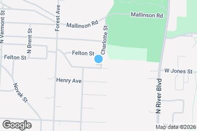 Map image of the property - 102 N Charlotte St