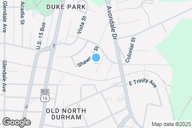 Map image of the property - 1613 Peace St