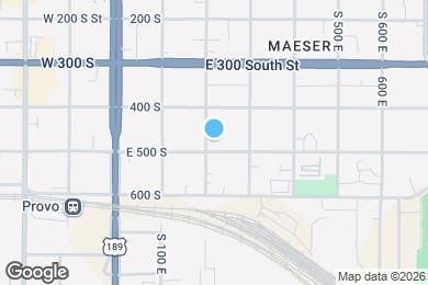 Map image of the property - 489 S 200 E