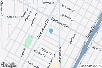 Map image of the property - 2611 Sonora St