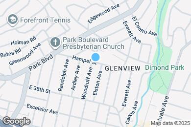 Map image of the property - 1453 Hampel St