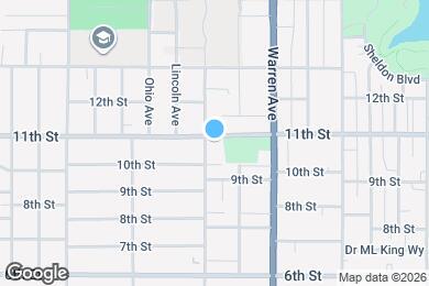 Map image of the property - 1115 11th St
