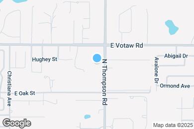 Map image of the property - 1113 E Oak St