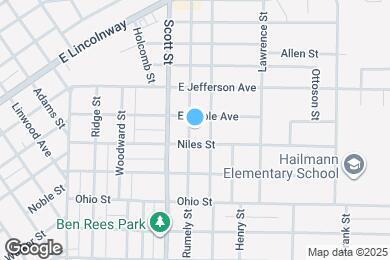 Map image of the property - 609 Rumely St