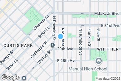 Map image of the property - 2945 N Marion St