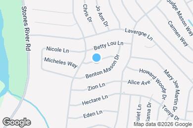 Map image of the property - 1211 Larzelere Ln