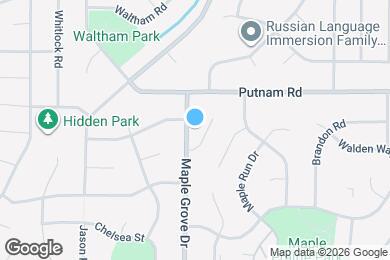 Map image of the property - 2905 Maple Grove Dr