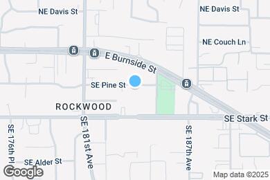 Map image of the property - 18390 SE Pine St
