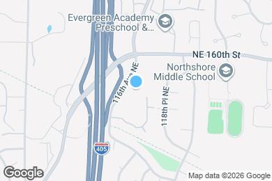 Map image of the property - 15730 116th Ave NE