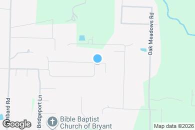 Map image of the property - 613 Creekside Cove