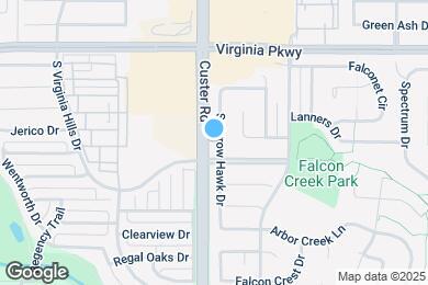 Map image of the property - 210 Sparrow Hawk Dr