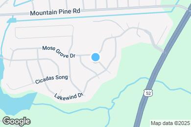 Map image of the property - 405 Crystal Oaks Ln