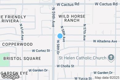Map image of the property - 11631 N 58th Dr