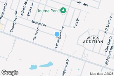 Map image of the property - 4500 John David Dr