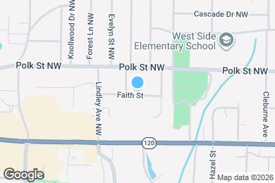 Map image of the property - 516 Faith St