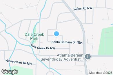 Map image of the property - 2636 Santa Monica Dr NW
