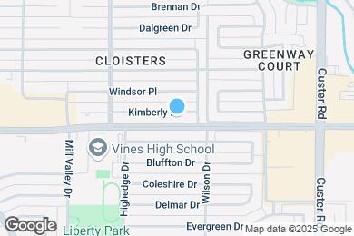 Map image of the property - 2412 Kimberly Ln