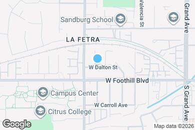 Map image of the property - 138 N Marcile Ave