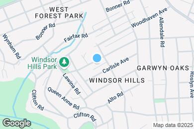 Map image of the property - 4015 Duvall Ave