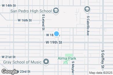 Map image of the property - 1811 S Alma St