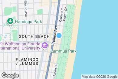 Map image of the property - 1130 Ocean Dr